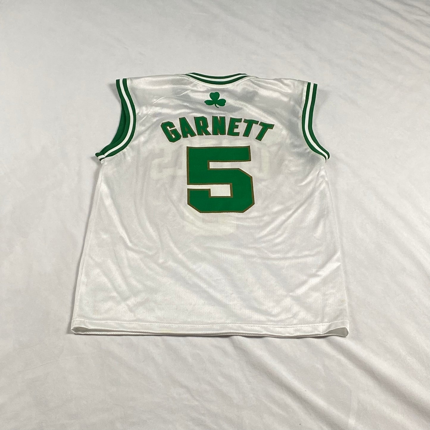 Boston Celtics Kevin Garnett Adidas Replica 2008 NBA Champions Patch NBA Basketball Jersey