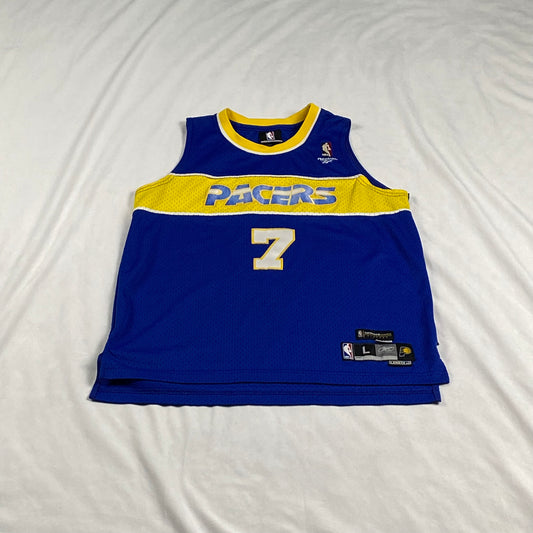 Indiana Pacers Jermaine O'Neal Reebok Swingman Hardwood Classics NBA Basketball Jersey