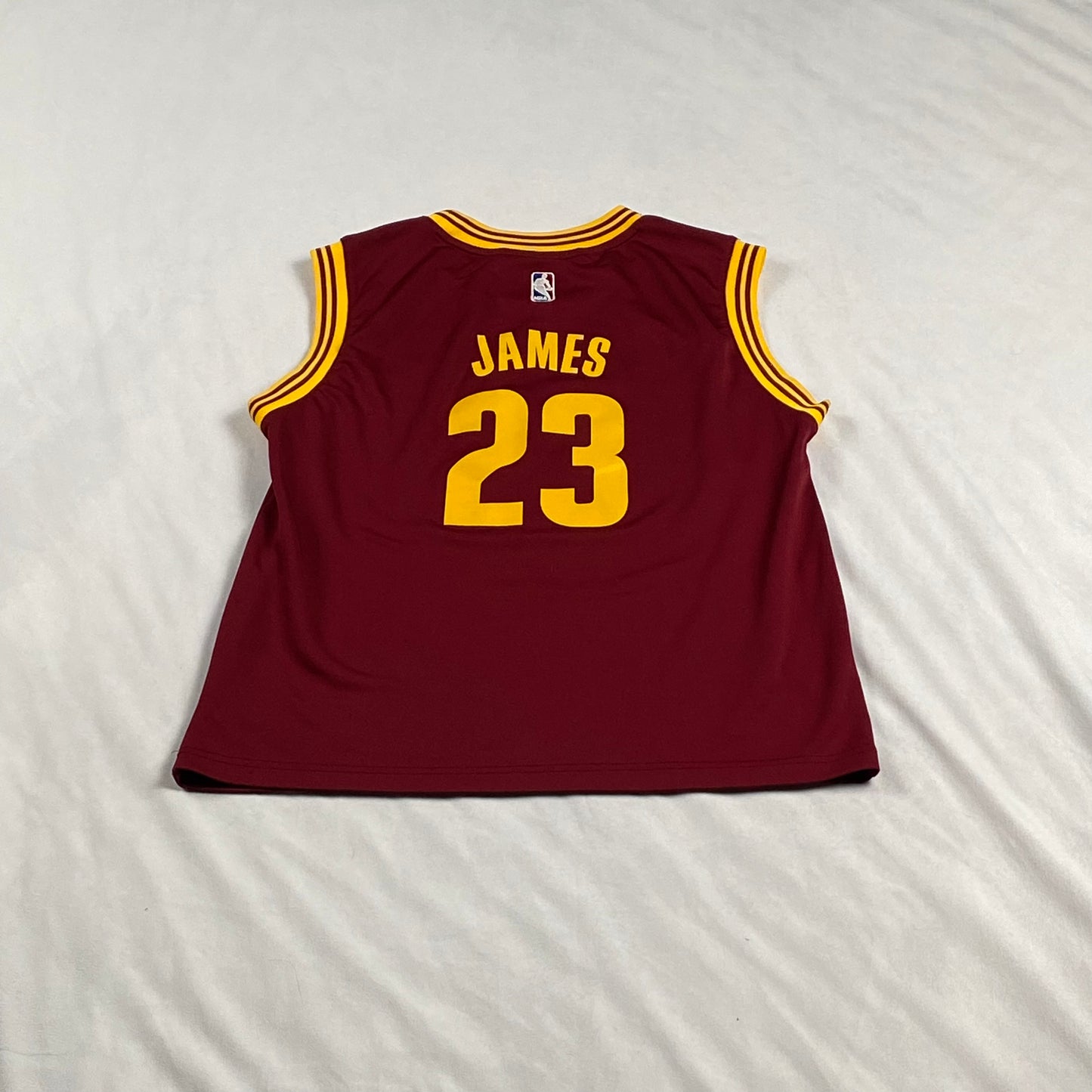 Cleveland Cavaliers LeBron James Adidas Replica NBA Basketball Jersey