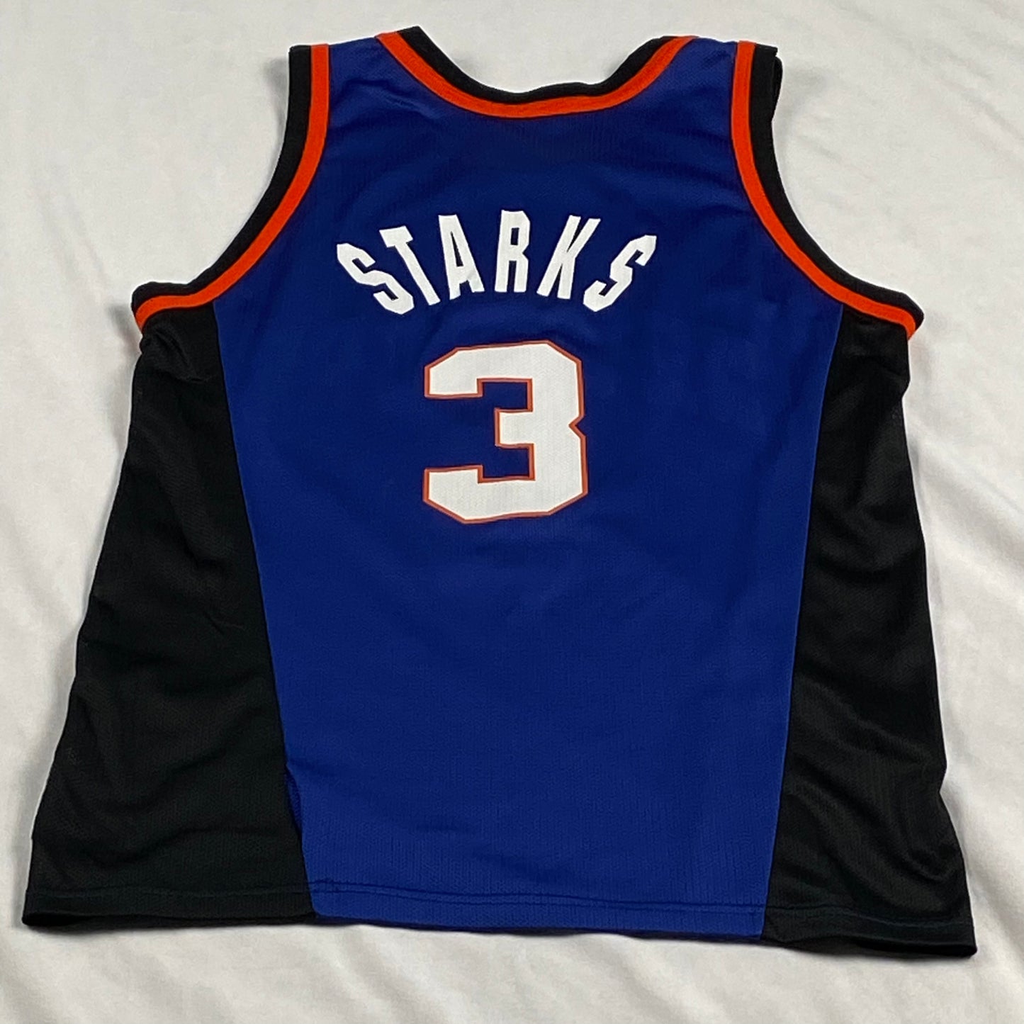 New York Knicks John Starks Champion Replica NBA Basketball Jersey